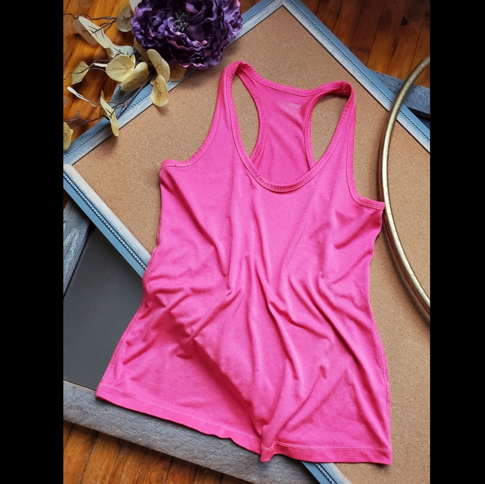 💪2/$15 Layer 8 Neon Pink Athletic Tank